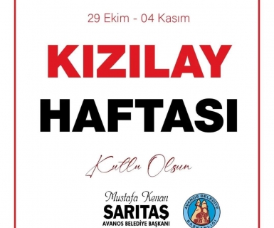 1868'den günümüze 156 yıldır dil, din ve ırk ayırt etmeden insanlığın yardımına koşan Türk Kızılay'ımızın Kızılay Haftası kutlu olsun.