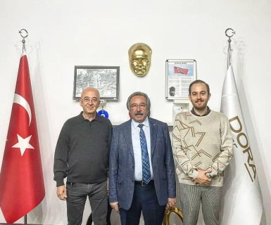 Belediye Başkanımız Mustafa Kenan SARITAŞ, Avanoslu Hemşehrimiz Mustafa TAŞKIN ve oğlu Cemal TAŞKIN' ı ziyaret etti.