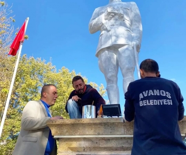 Atatürk Anıtımızın Bakım ve Onarımı Yapıldı