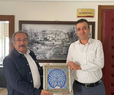 Belediye Başkanımız, Nevşehir Çevre ve Şehircilik İl Müdürü Sn. Mustafa Solmaz 'ı makamında ziyaret etti.