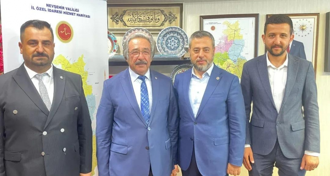 Belediye Başkanımız, Nevşehir Milletvekilimiz Süleyman Özgün’ü Türkiye Büyük Millet Meclisinde makamında ziyaret etti.